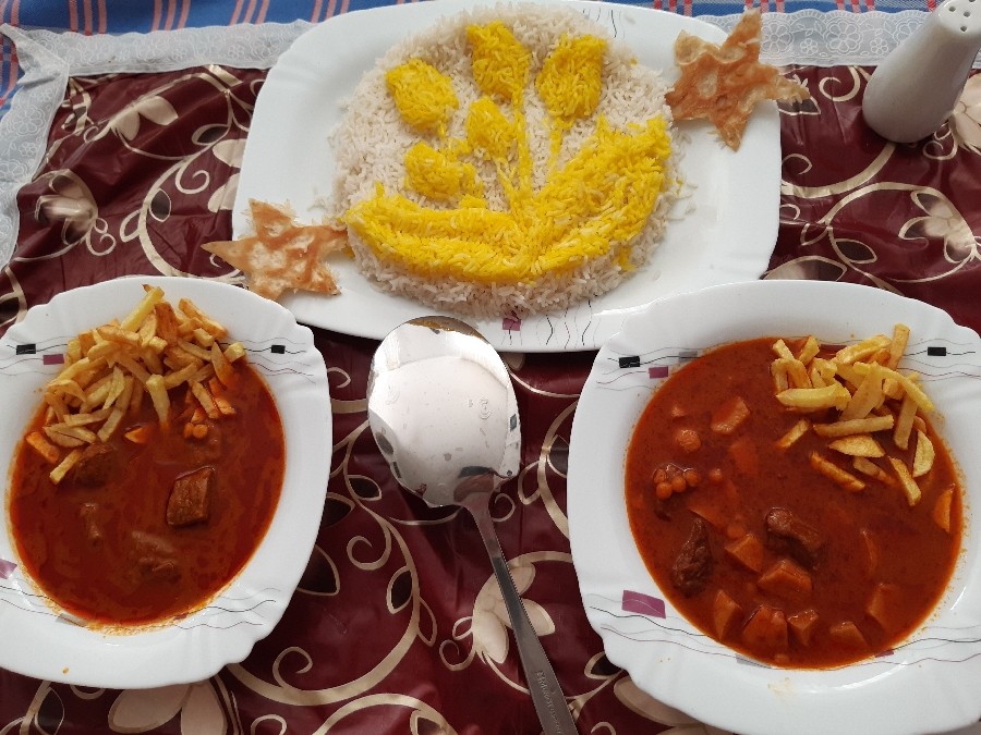 عکس خورشت قیمه و خورشت به 