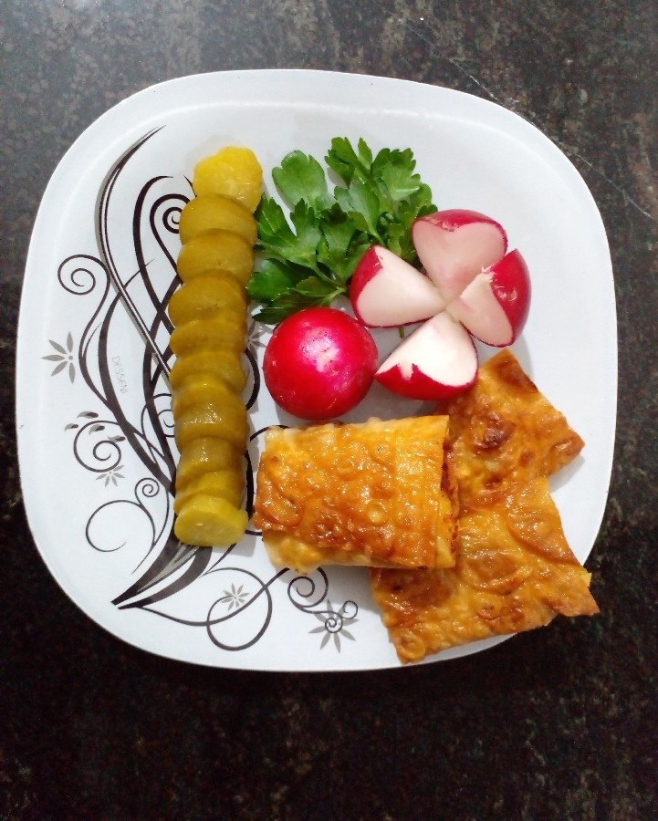 عکس سمبوسه سیب زمینی