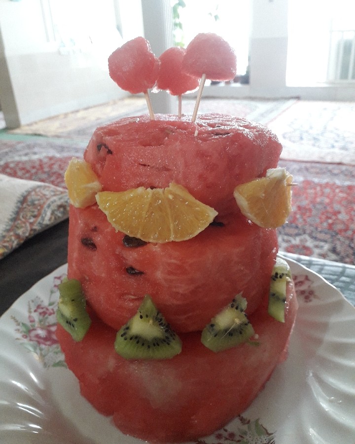 عکس هندونه شب یلدا