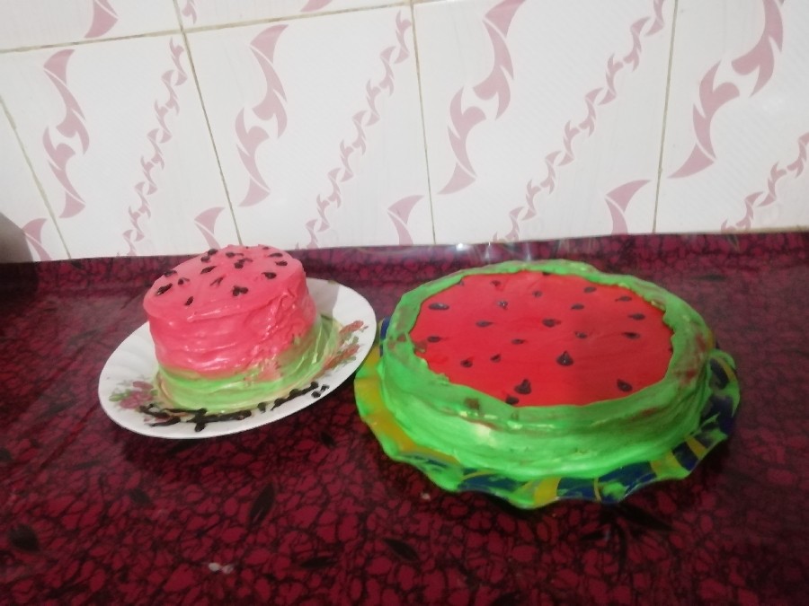 کیک های خودم پز برای یلدا