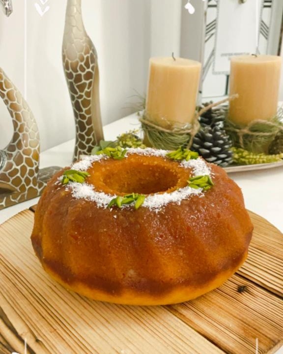 کیک خیس کاراملی