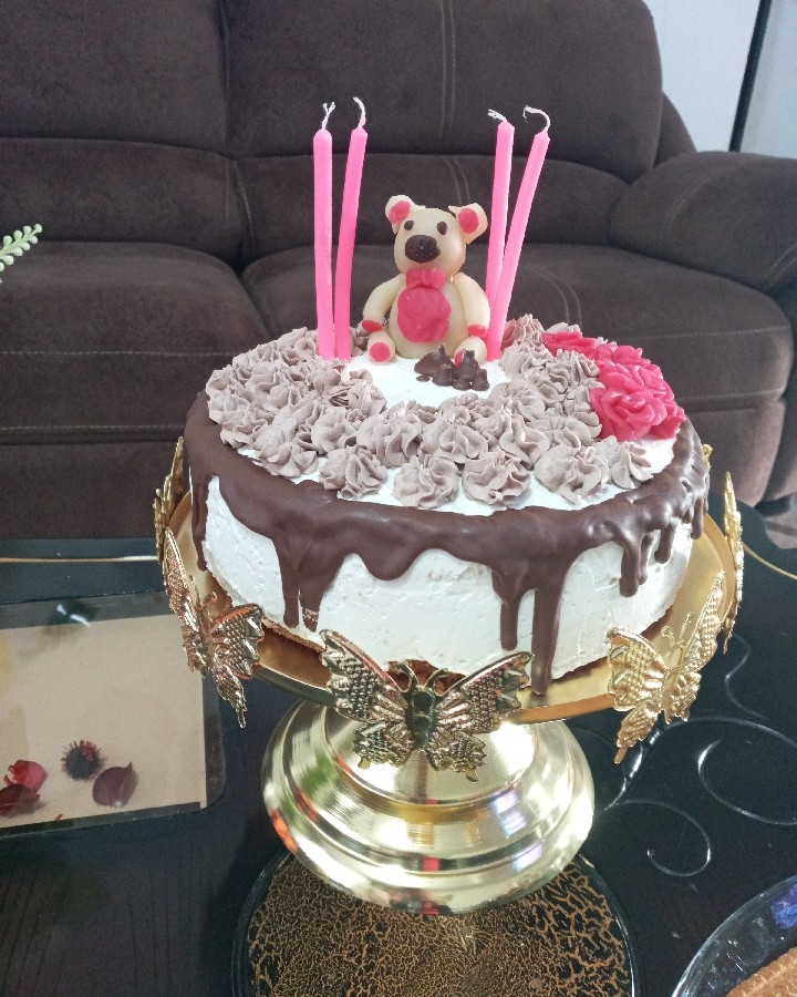 کیک تولددخترم