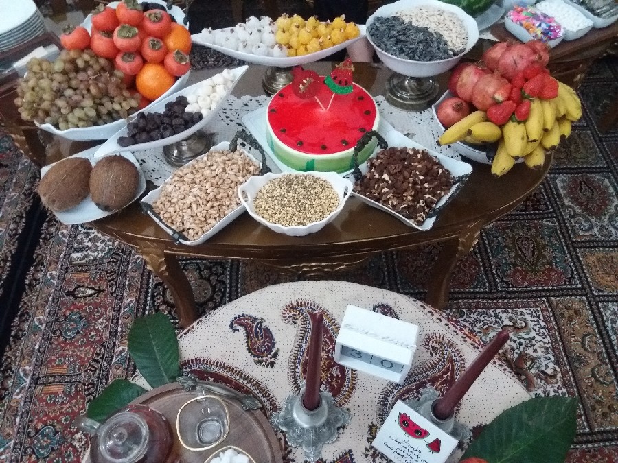 عکس ادامه شب یلدا