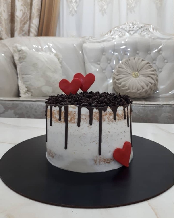 عکس کیک اسفنجی