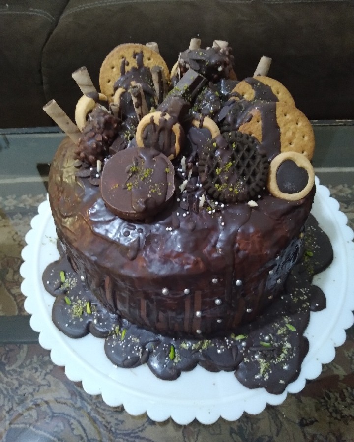 کیک کامل شکلاتی ??