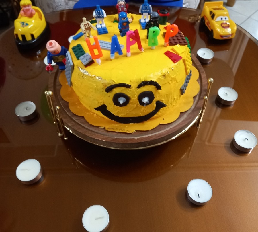 کیک تولد پسر عزیزم