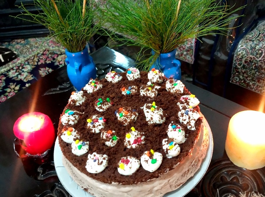 کیک 
#کیک یلدا 