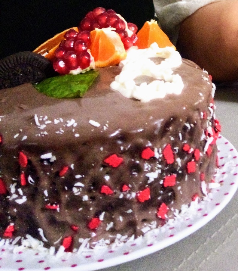 عکس کیک بستنی هشت ماهگی هیوا
