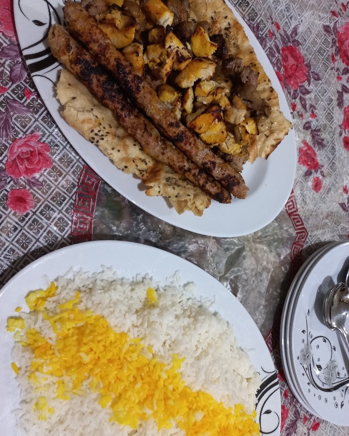 عکس چوجه و کباب