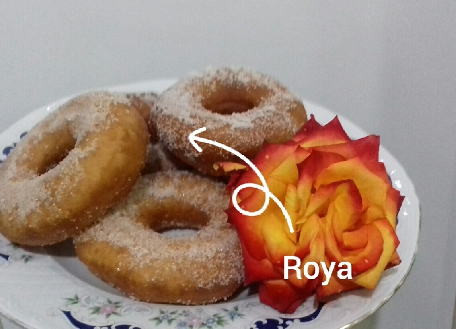 عکس دونات های خوشمزه یهویی رویا پز