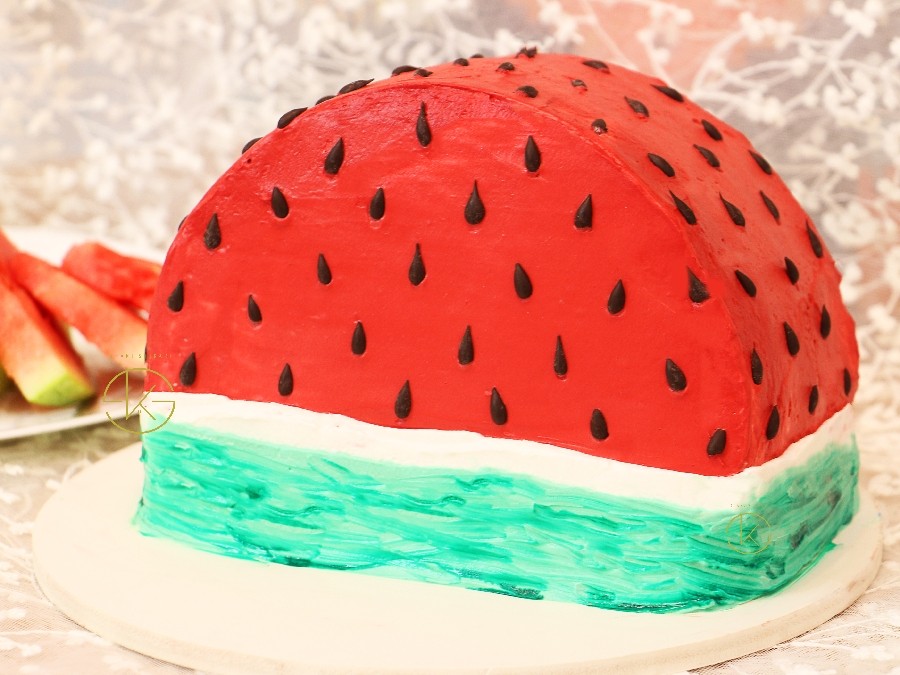 عکس کیک تاپ فوروارد هندوانه