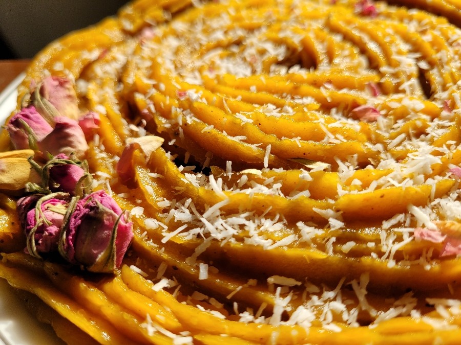 عکس حلوای کدو حلوایی? لطفا کپشن رو بخونین?