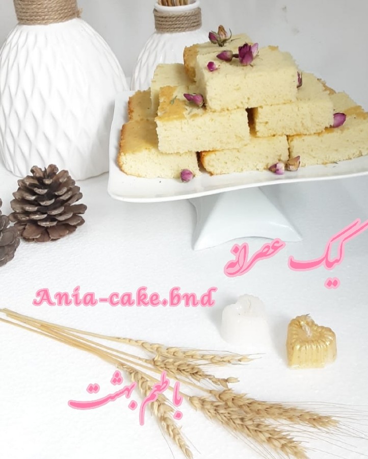 عکس کیک عصرانه آنیا