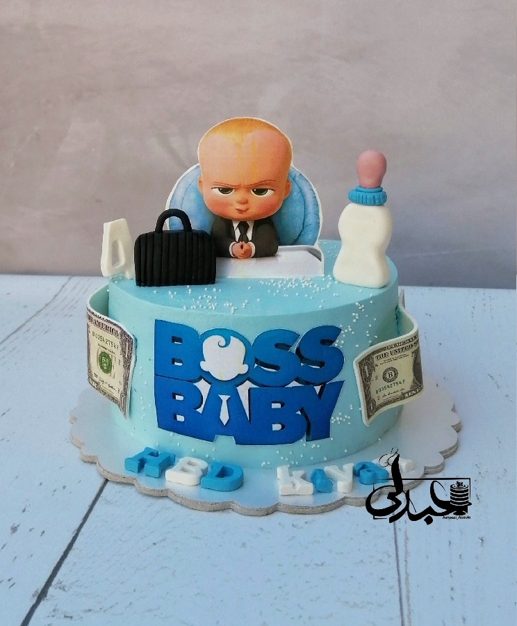 عکس کیک بچه رئیس 