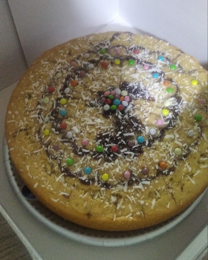 کیک درست کردم برای اکرام مهدوی شب یلدا... 
پست با تاخیر? 
