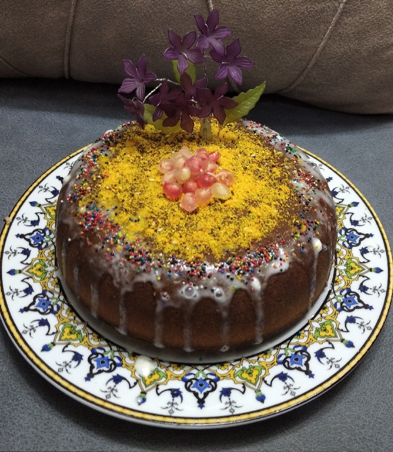 کیک سه تخم مرغی