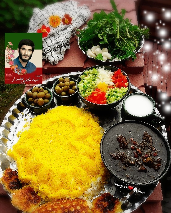 عکس خورش قرمه سبزی
#قرار_معنوی