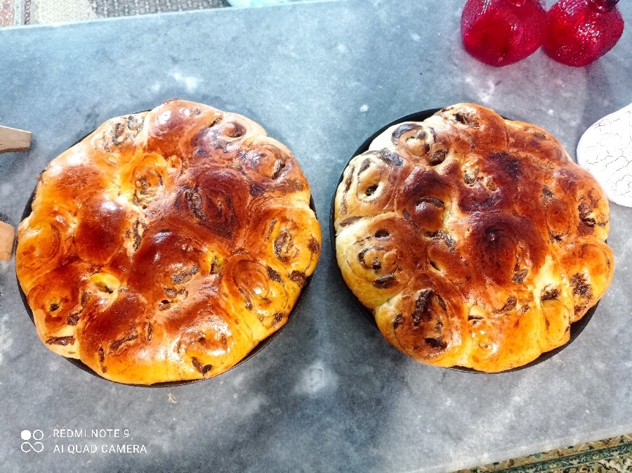 عکس نان رول خرمایی