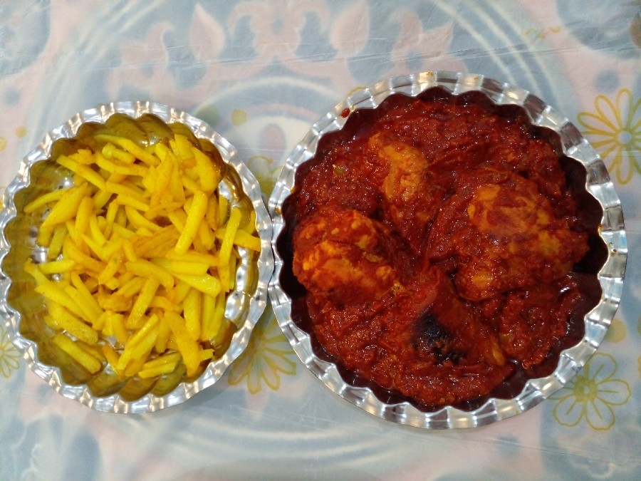 عکس خورش مرغ مجلسی متفاوت