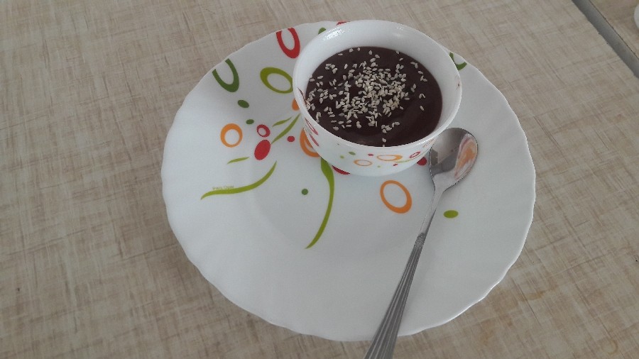 فرنی شکلاتی