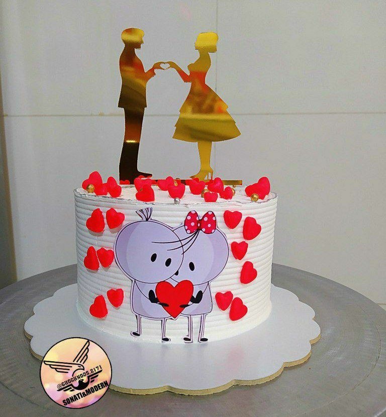 عکس #کیک یخچال عروس 