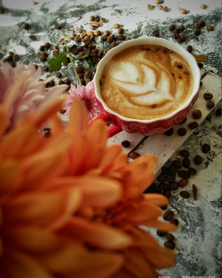عکس latte art