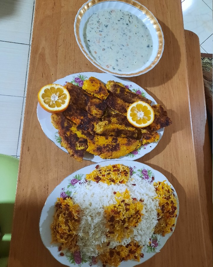 عکس زرشک پلو،کباب تابه ای مرغ،سوپ شیر 