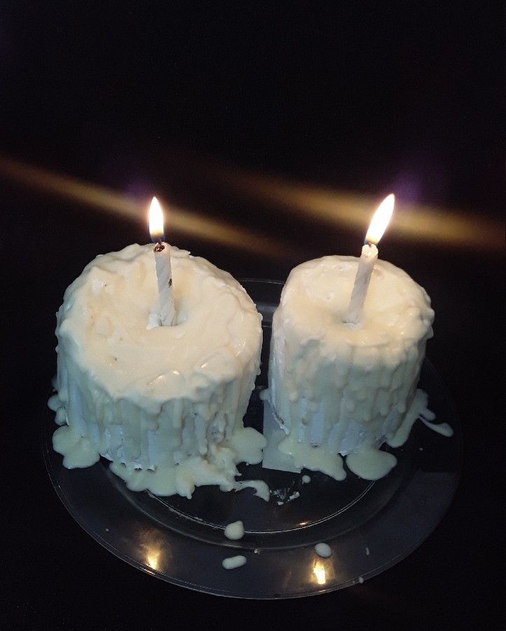 کیک شمع. 