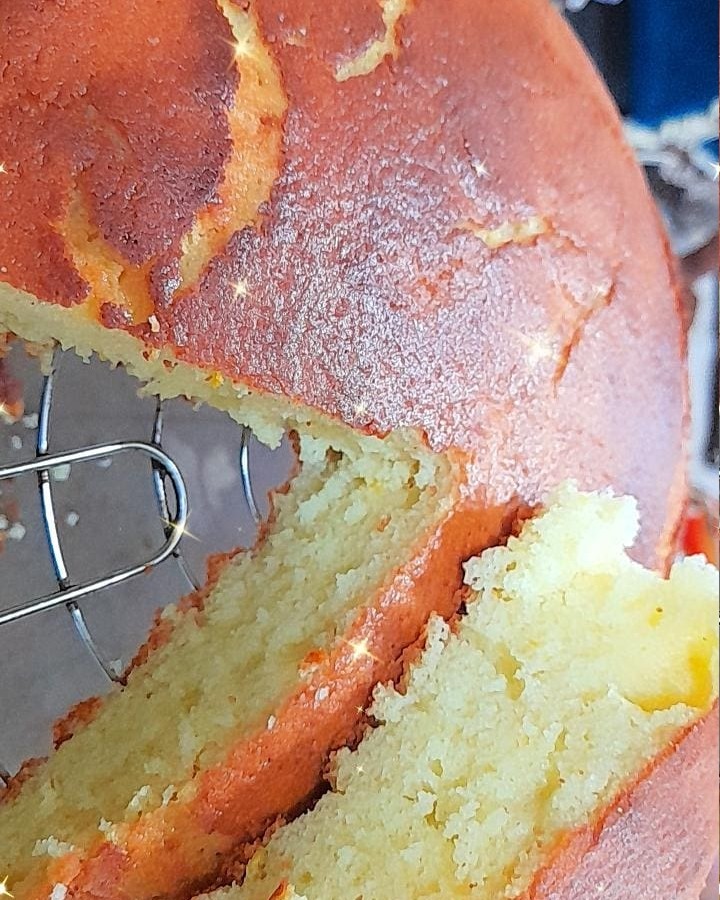 کیک  پرتقال با بافت فوق العاده عالی