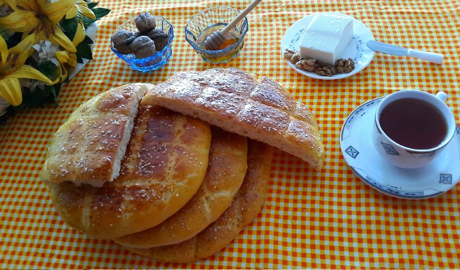 عکس نان شیر با دستور لیلی عزیز