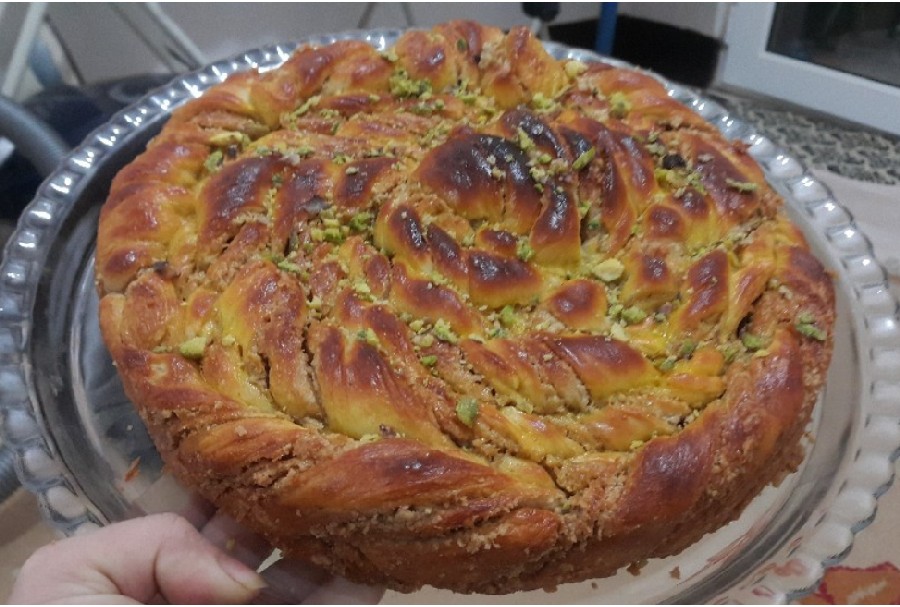 عکس نان آچما (ارده و گردو)