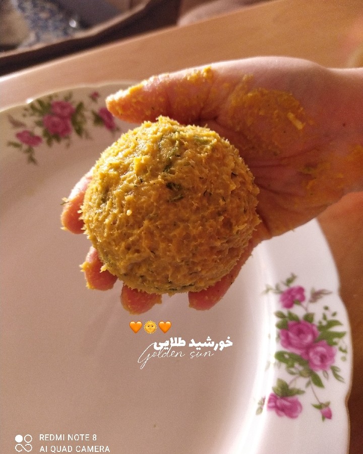 عکس کوفته مرغ تبریزی بدون تخم مرغ
