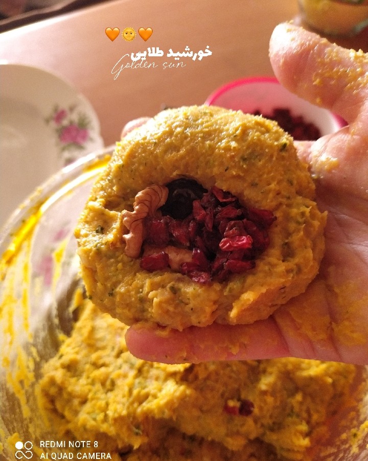 عکس کوفته مرغ تبریزی بدون تخم مرغ