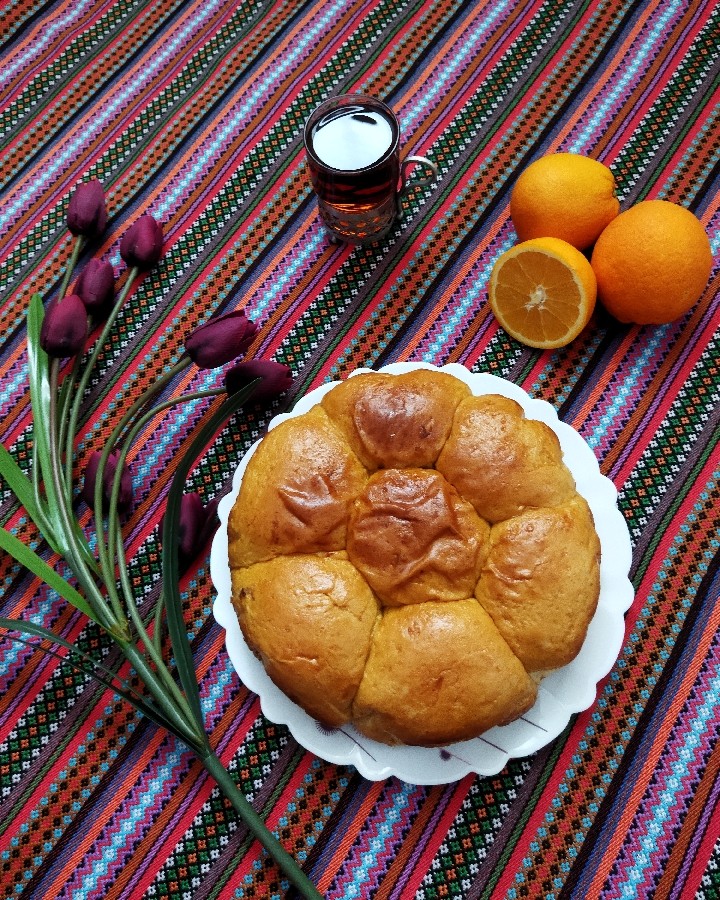 نان پرتقالی با دستور کاربر مامان آریا