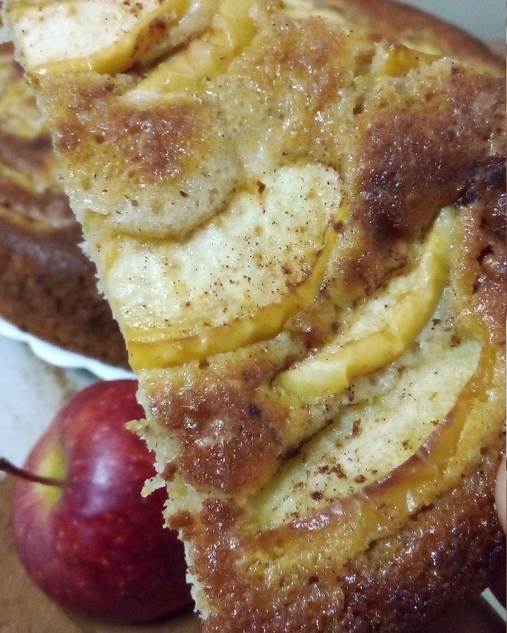 کیک سیب دارچین 