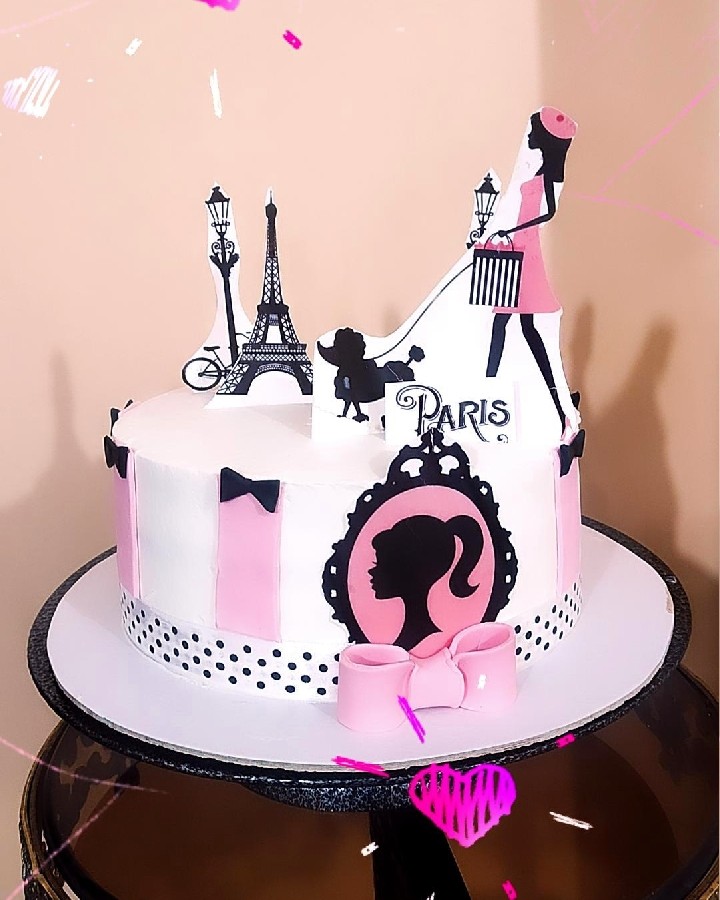 عکس کیک پاریس