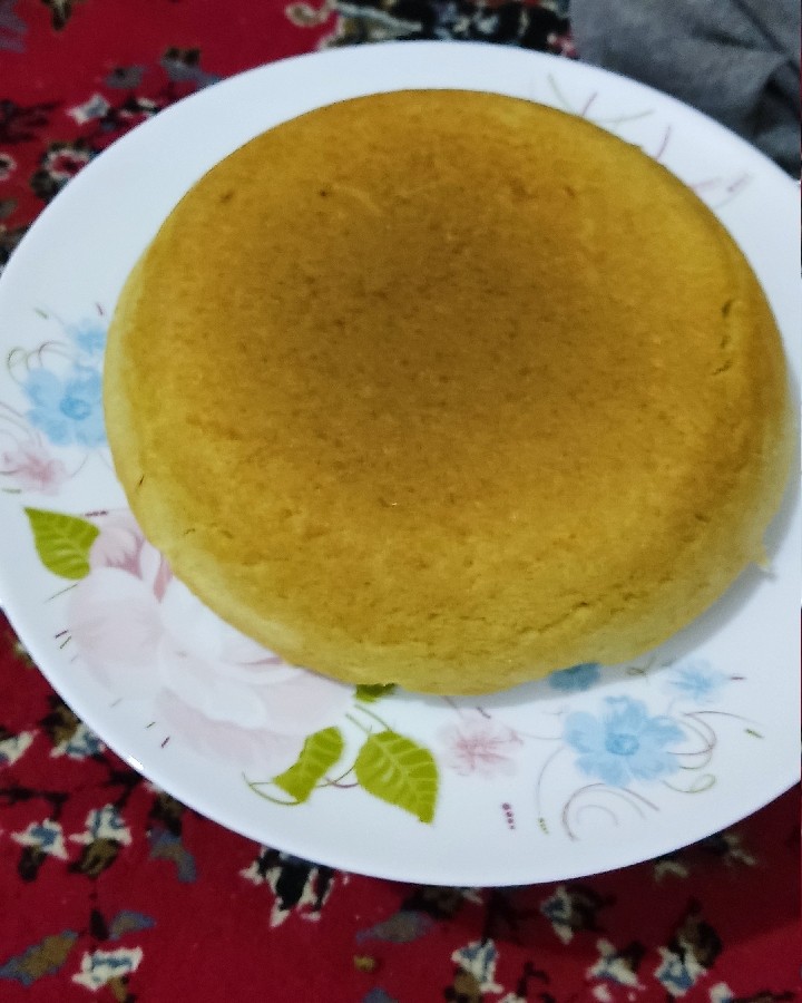 کیک زعفرونی خودم پز بدون تخم مرغ