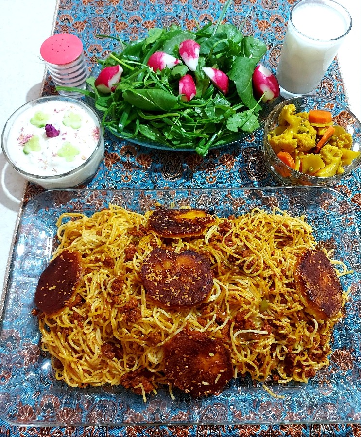 عکس ماکارونی ساده