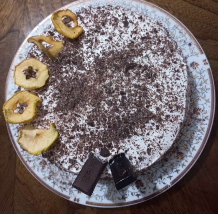 عکس کیک شکلاتی خانگی به مناسبت روز پدر