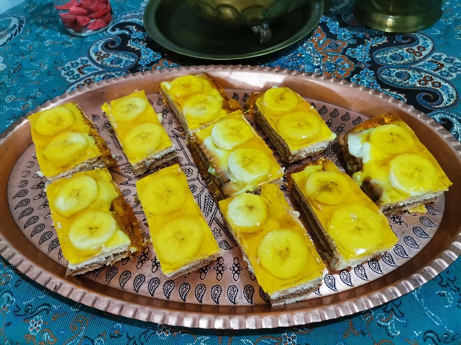 عکس اسلایس یخچالی موزی