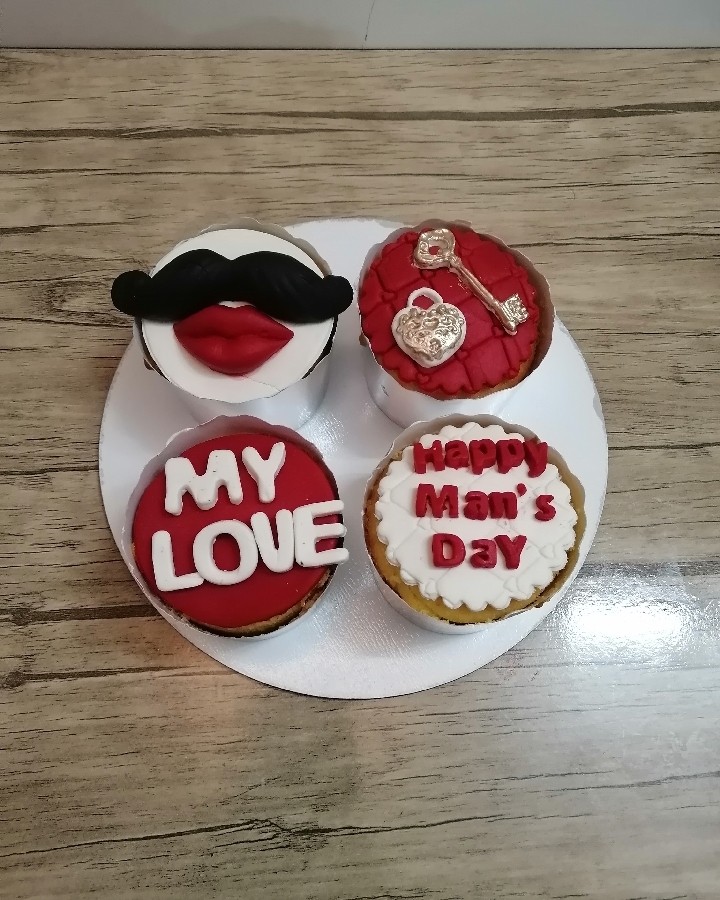 عکس کاپ کیک عاشقانه روز پدر