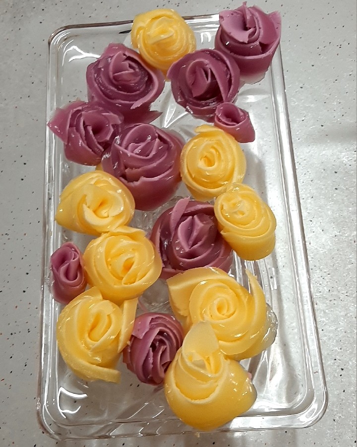عکس ژله فرفره ای یا رولتی