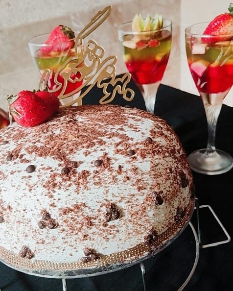 عکس ژله وکیک واسه تولدعشقم