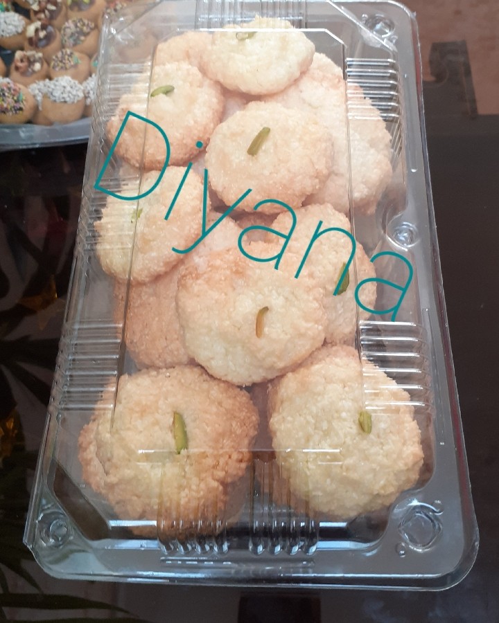 عکس شیرینی نارگیلی سفارش مشتری گلم از اهواز