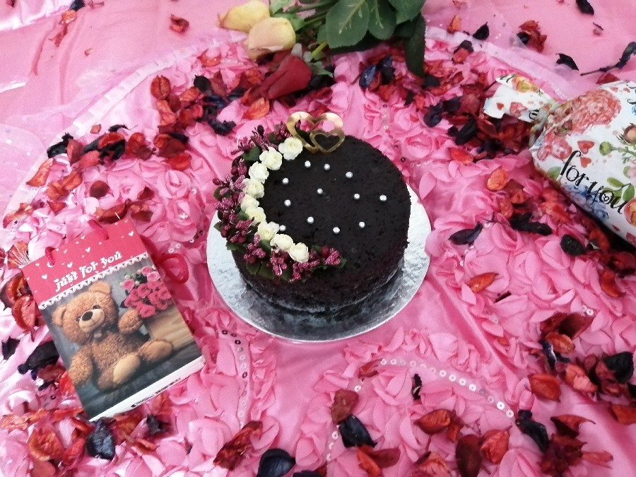 کیک خیس برای تولد همسرم 