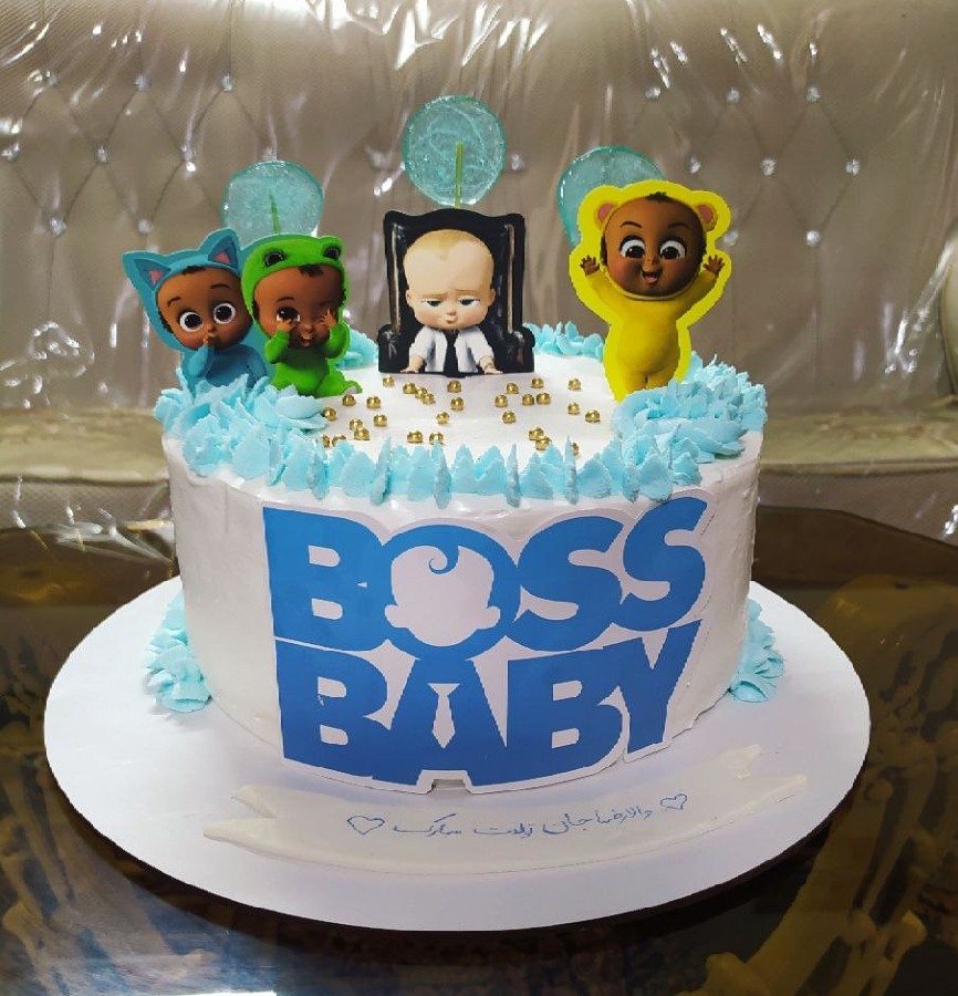 عکس کیک تولد بچه رئیس