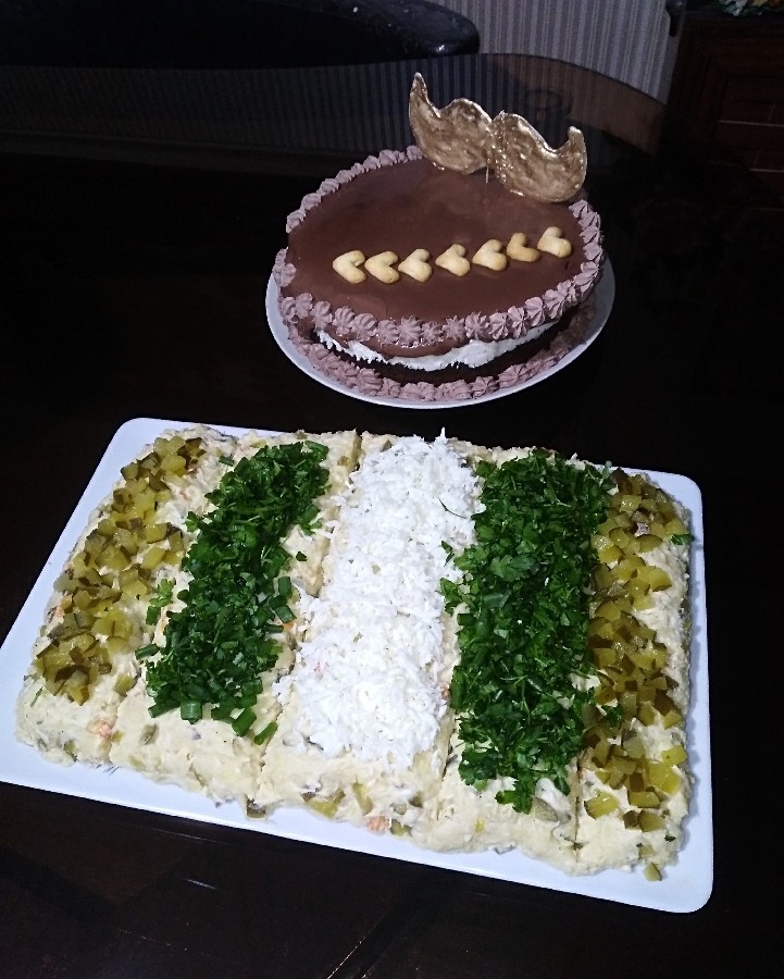 سالاد الویه کیک کوکو استار 