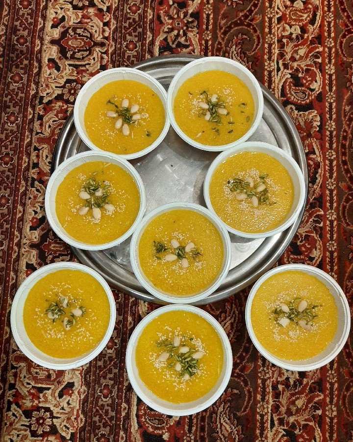 عکس شله زرد و آش رشته