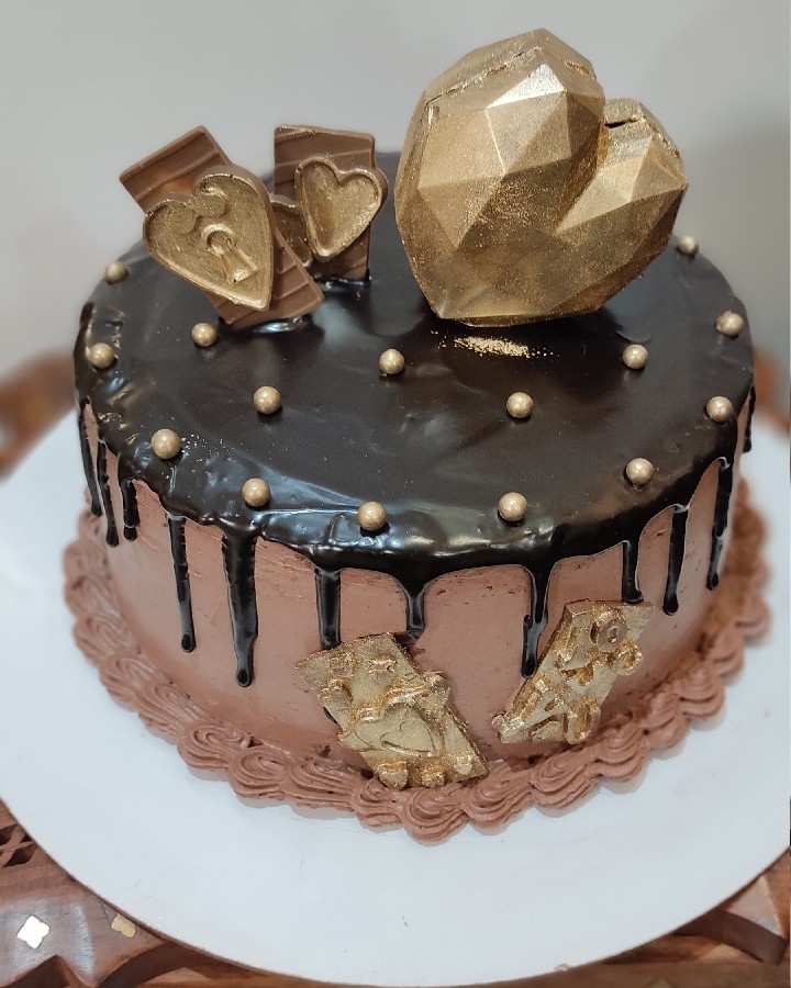 عکس کیک فول شکلات