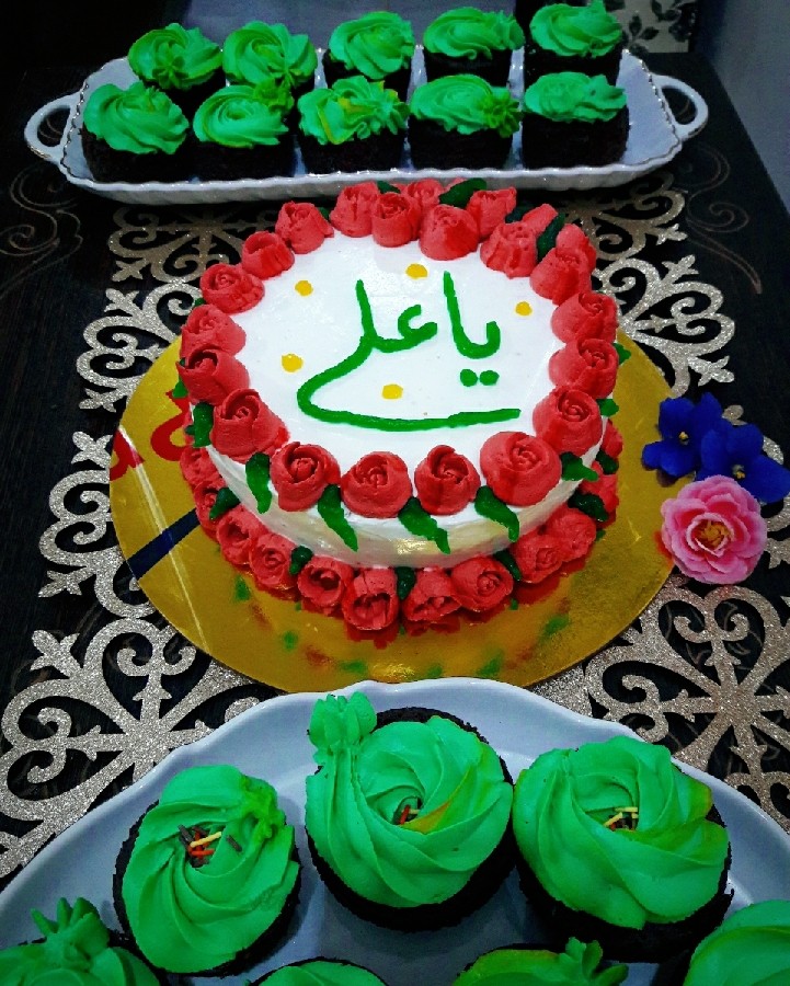 عکس کیک وکاپ کیک فنجونی